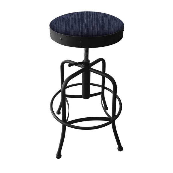 Adjustable Stool, Black Wrinkle, Graph Anchor Seat